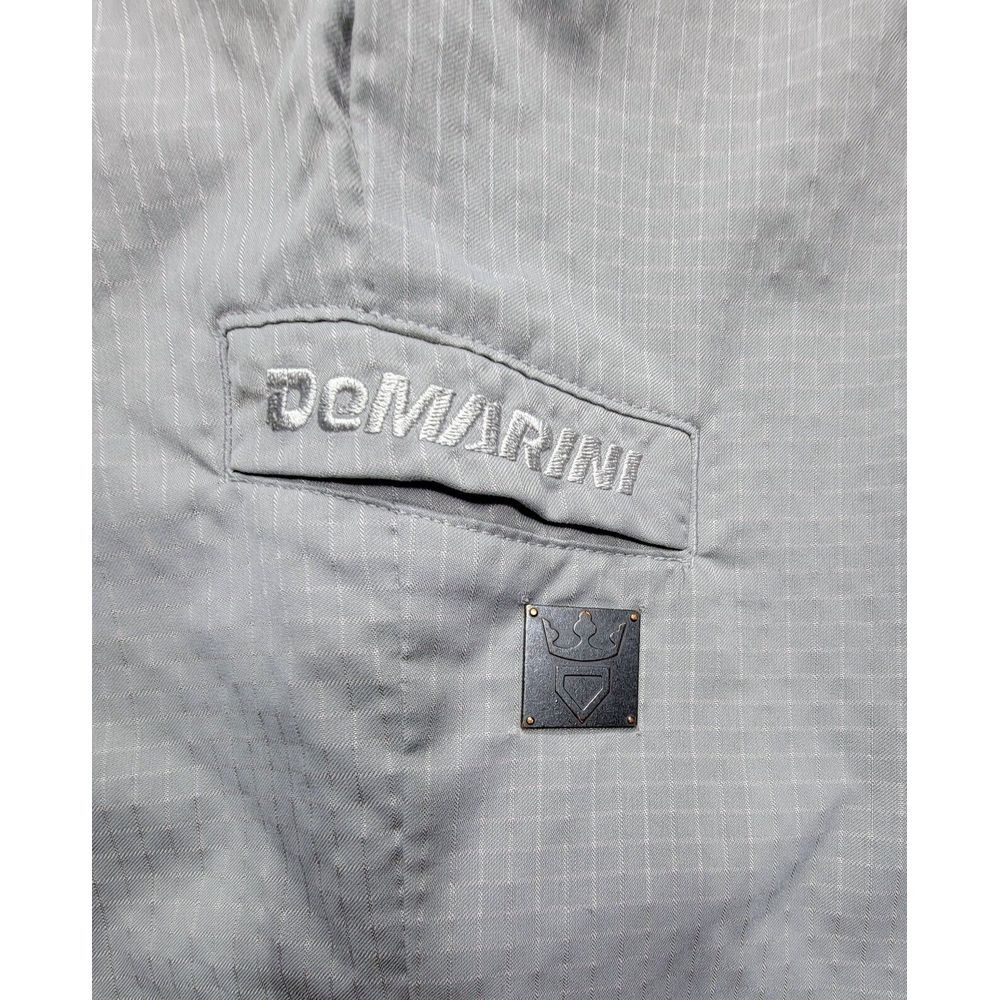 Demarini Shorts Mens 30 Baseball Coach Gray Check Metal‎ Logo Nylon Blend - Picture 4 of 8
